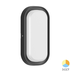 Braytron BC18-00281 Siyah Kasa Eslips Dış Mekan LED Aplik 12 Watt - Thumbnail