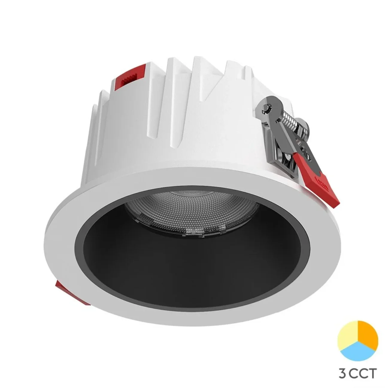 Braytron BD37-00180 10 Watt Beyaz Sıva Altı 3 Işık Renkli Yuvarlak LED Spot 