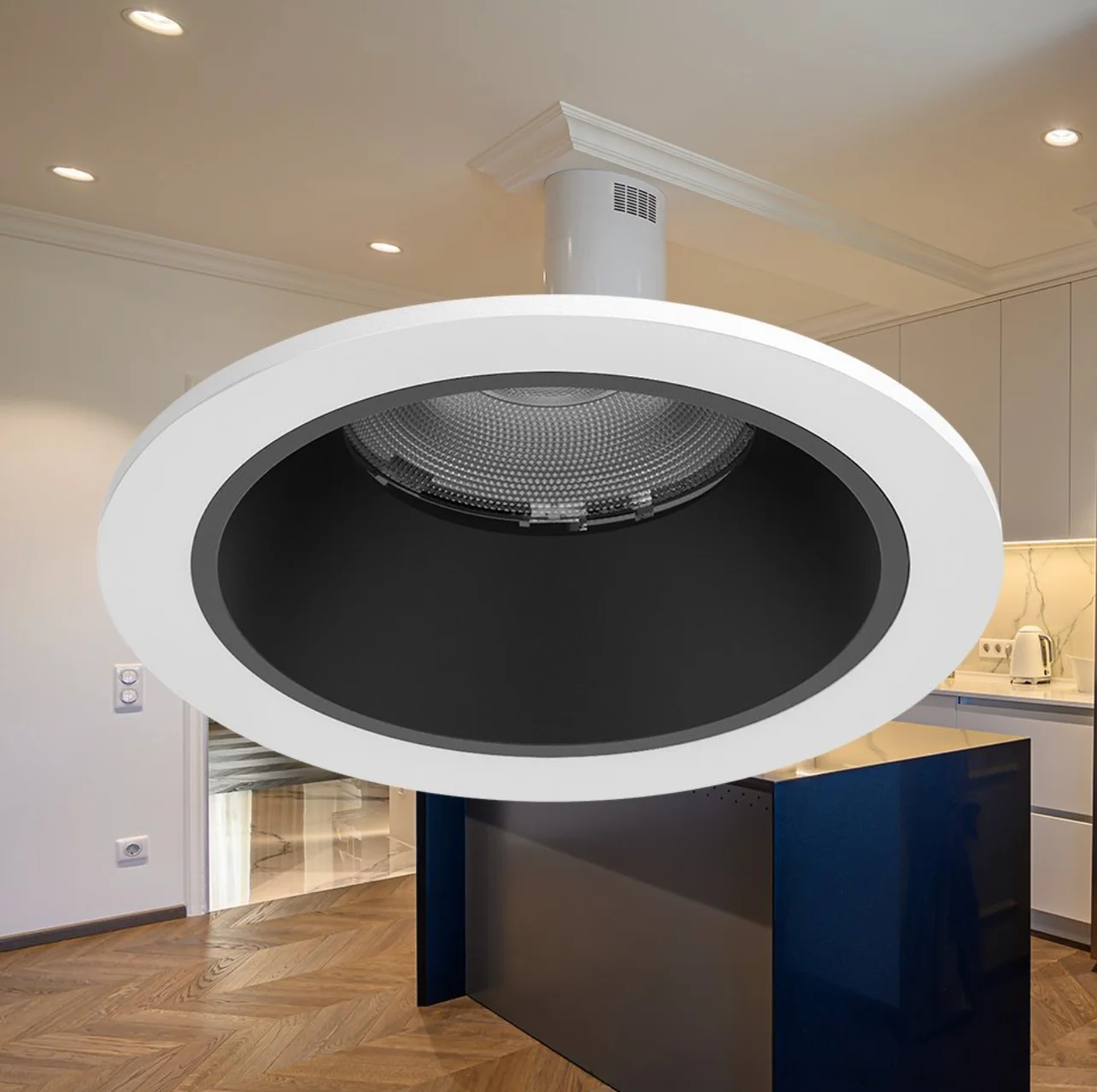 Braytron BD37-00180 10 Watt Beyaz Sıva Altı 3 Işık Renkli Yuvarlak LED Spot 