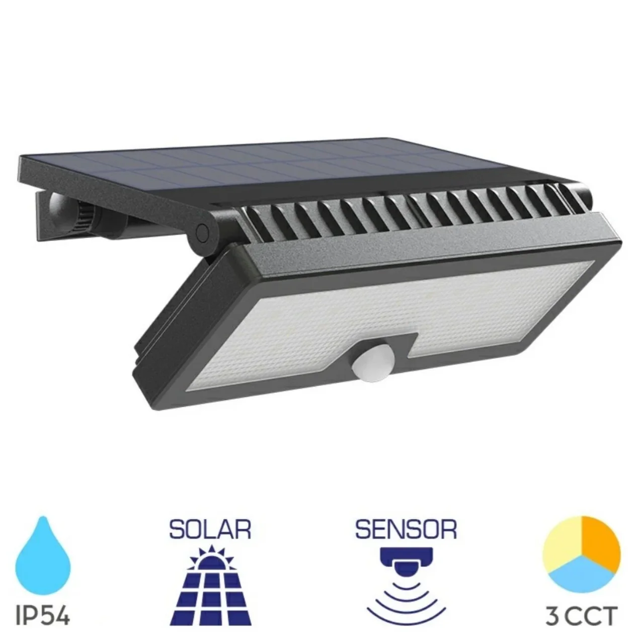 BRAYTRON - Braytron BG36-00381 10 Watt LED Solar Aplik 3 Işık Renkli (1)