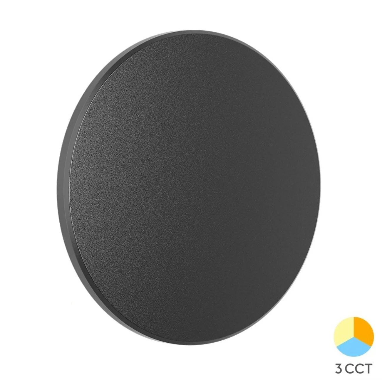 Braytron BG38-00281 Siyah Kasa Dış Mekan LED Aplik 12 Watt 3 Işık Renkli