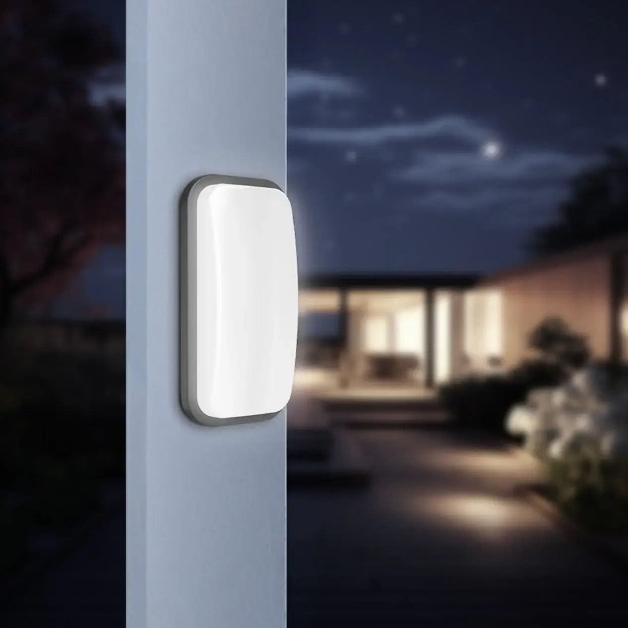 Braytron BG38-00332 Siyah Kasa Dış Mekan LED Aplik 15 Watt