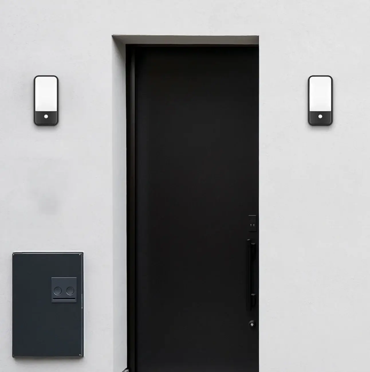 Braytron BG38-00402 Siyah Kasa Dış Mekan LED Aplik 15 Watt - Thumbnail