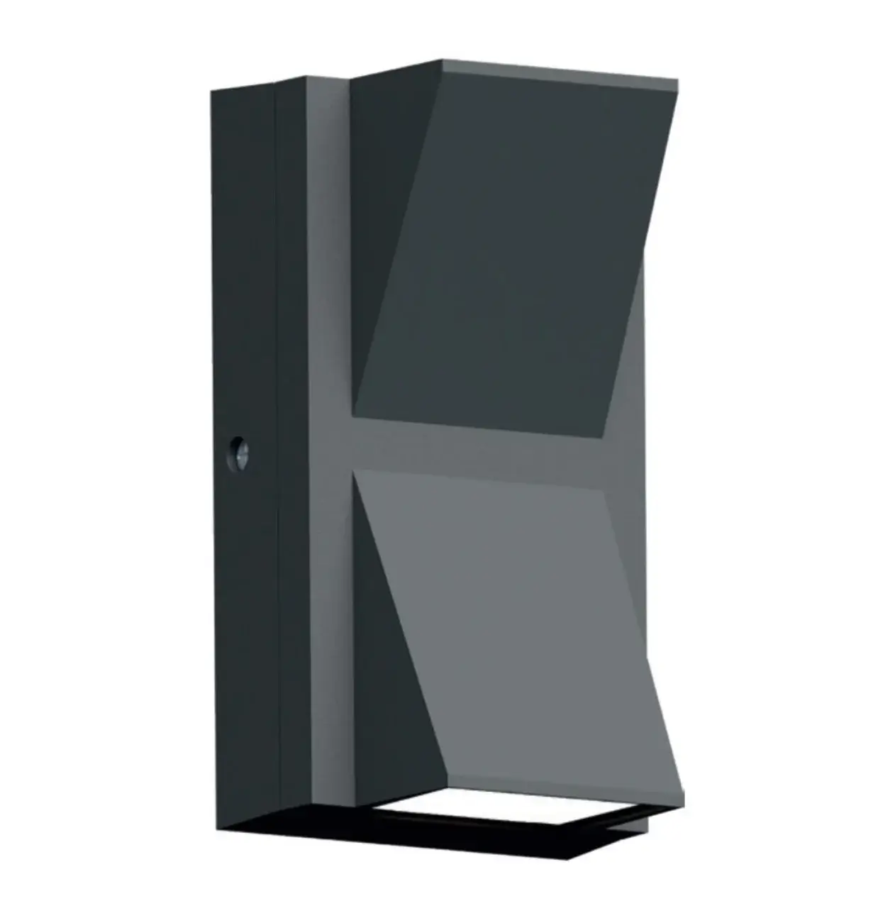 BRAYTRON - Braytron BG38-02701 Antrasit Kasa Çift Yönlü Dış Mekan LED Aplik 2x6 Watt