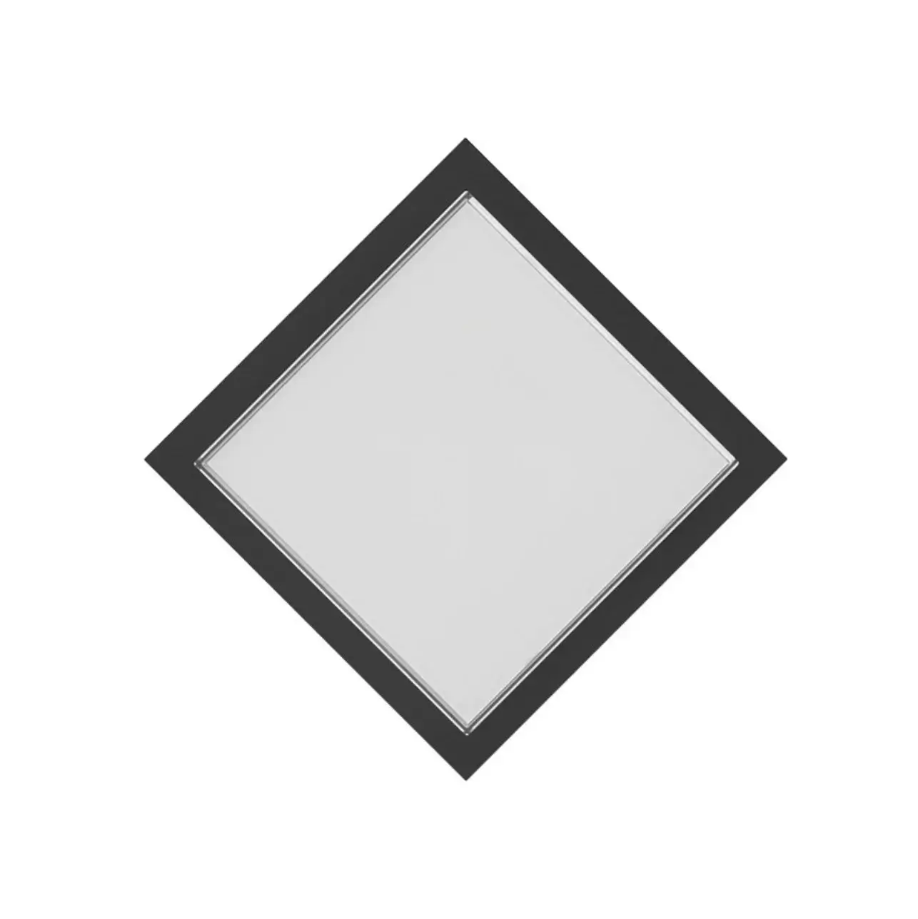 BRAYTRON - Braytron BG38-0311 Siyah Kasa Kare Dış Mekan LED Aplik 15 Watt Ilık Beyaz