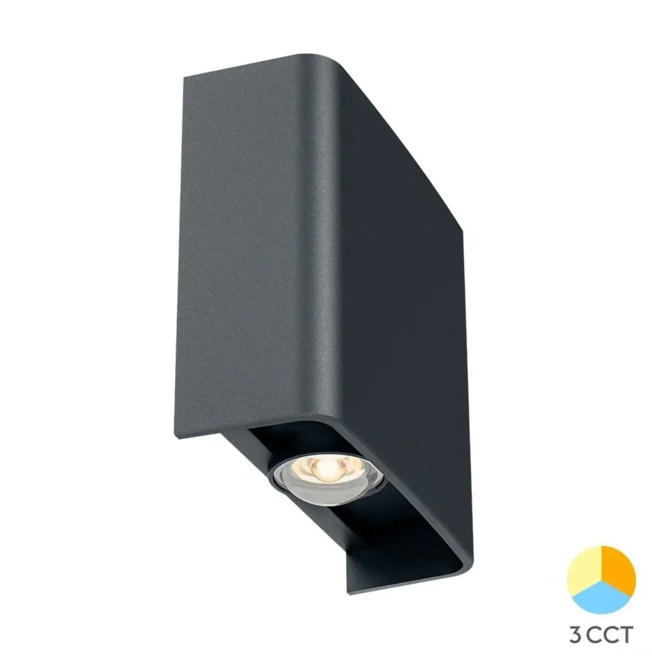 BRAYTRON - Braytron BG38-03182 2 Watt Çift Yönlü Dış Mekan LED Aplik 3 Işık Renkli 