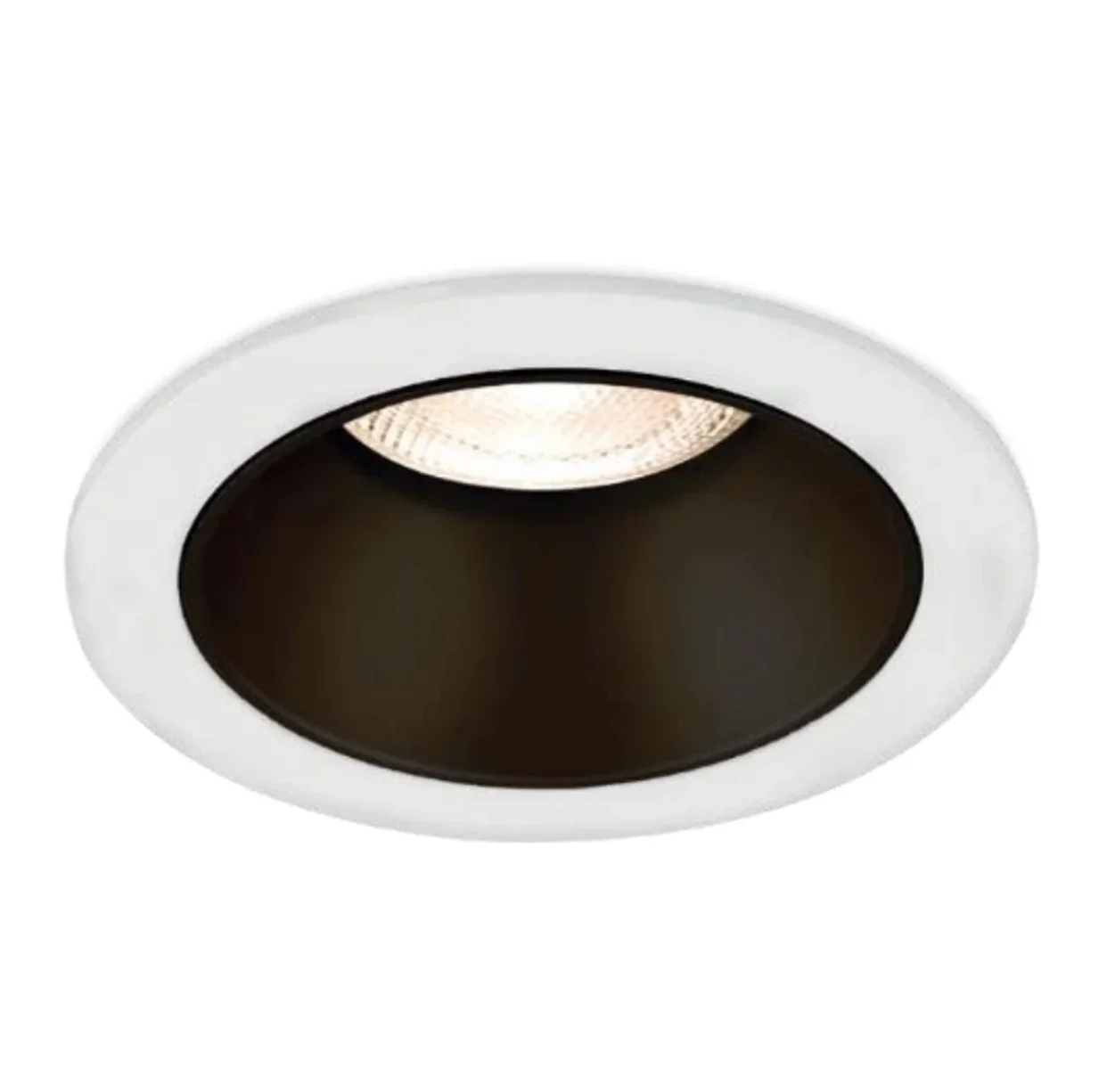 Braytron BH03-00690 Beyaz-Siyah Sıva Altı Yuvarlak Spot Kasası