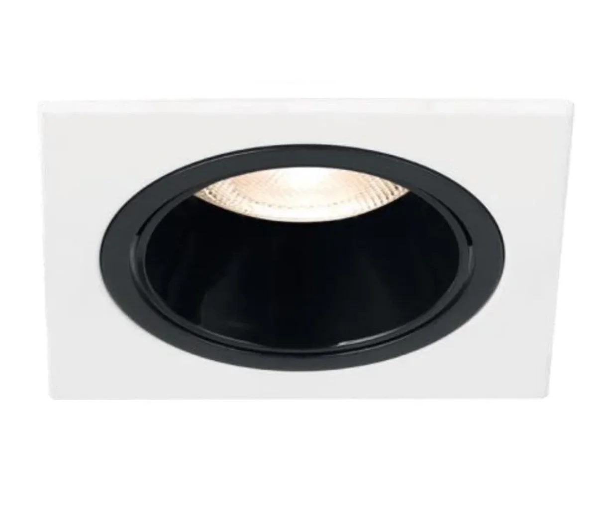 Braytron BH03-00710 Beyaz-Siyah Sıva Altı Kare Spot Kasası GU10 Duylu