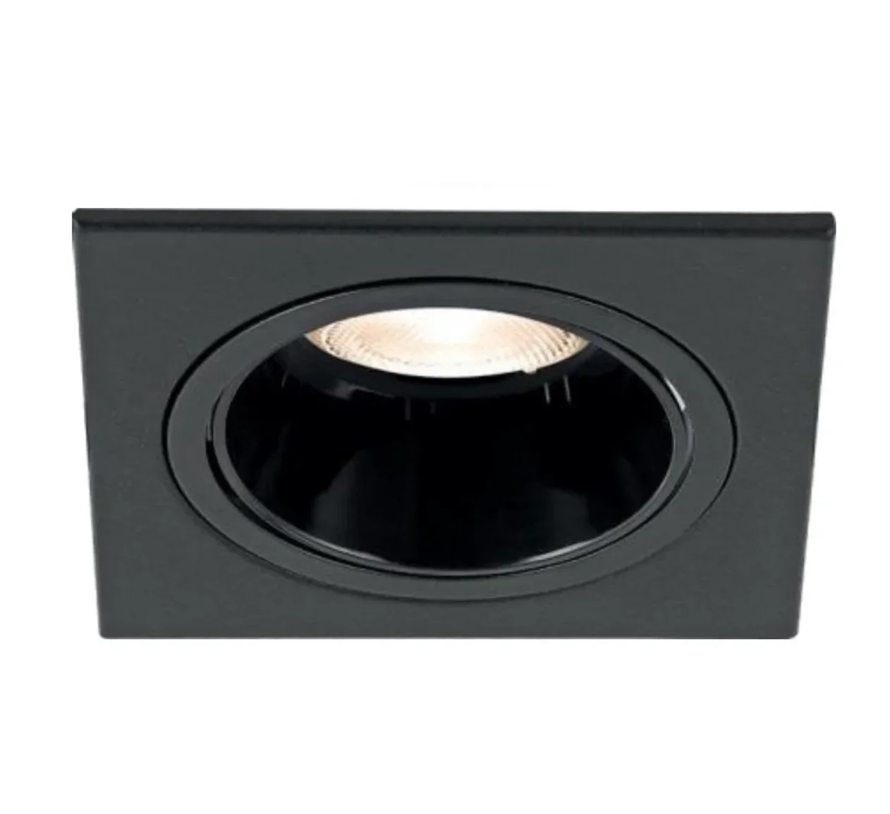 Braytron BH03-00711 Siyah Sıva Altı Kare Metal Spot Kasası - Thumbnail