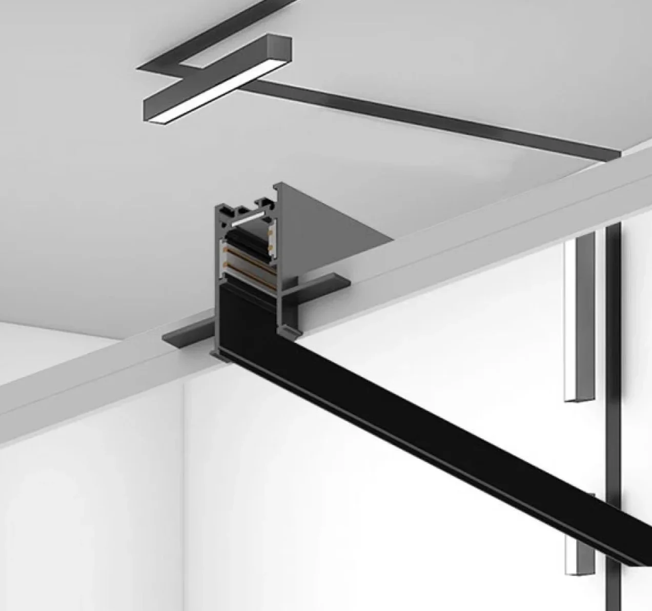 Braytron BY41-00131 3 Metre Trimless Sıva Altı Magnet Ray