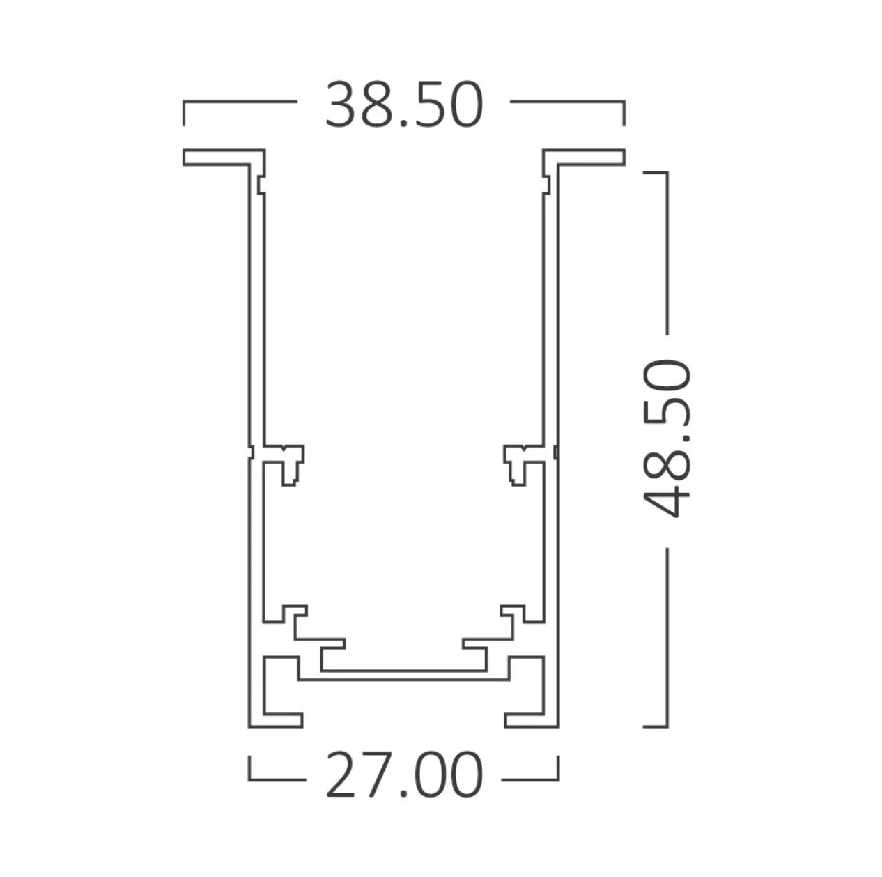 Braytron BY41-00431 3 Metre Sıva Altı Yaylı Magnet Ray
