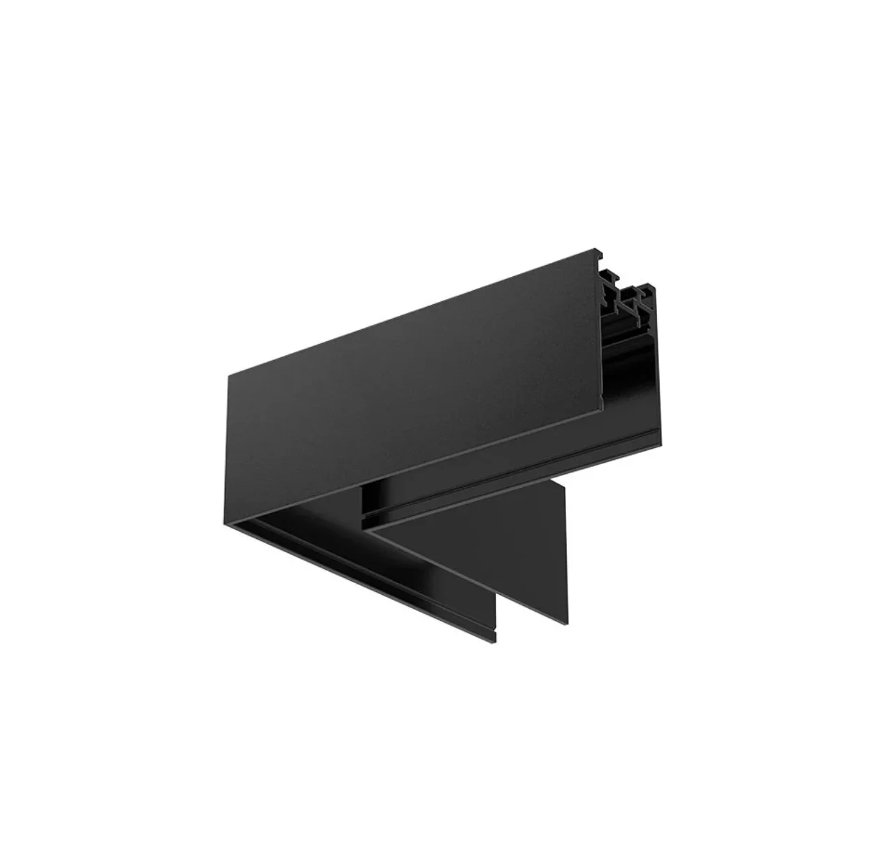 Braytron BY41-105611 Ultra Slim Sıva Üstü Magnet Ray Tavan Köşe Dönüş Aparatı - Thumbnail