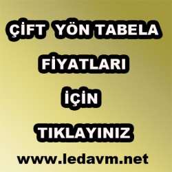 LEDAVM - Çift Yön Kayan Yazı Oluştur