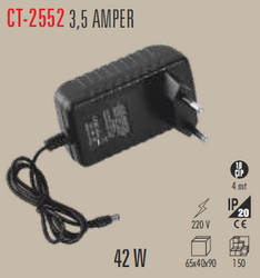 CT-2552 Adaptör 12v 3,5a - Thumbnail