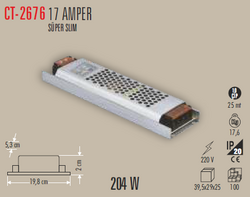 CATA - CT-2676 Trafo 12v 17a (1)