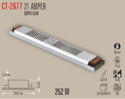 CATA - CT-2677 Trafo 12v 21a (1)