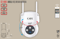 CATA - CT-4051 Akıllı Dış Mekan Kamera (1)