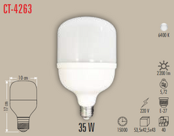 CATA - CT-4263 Torch Led Ampul 35w (1)