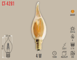 CATA - CT-4281 Led Ampul 4w (1)