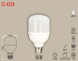 CT-4329 Torch Led Ampul 15w - Thumbnail