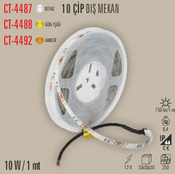 CATA - CT-4487 10 Çip Dış Mekan Şerit Led 5 Metre (1)