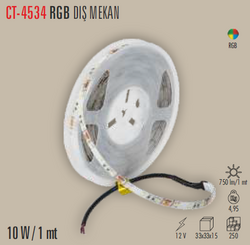 CATA - CT-4534 RGB Dış Mekan Şerit Led 5 Metre (1)