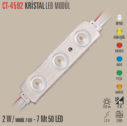 CATA - CT-4592 Kristal Modül Led 12v 2w 50 Adet (1)