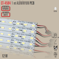 CATA - CT-4594 1m Alüminyum PCB Led 12v (1)