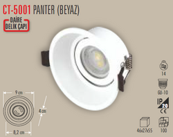 CT-5001 Panter Sıva Altı Armatür Boş Kasa - Thumbnail