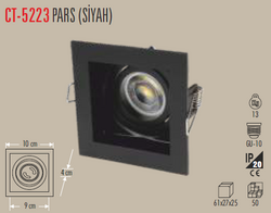 CT-5223 Pars Sıva Altı Armatür Boş Kasa - Thumbnail