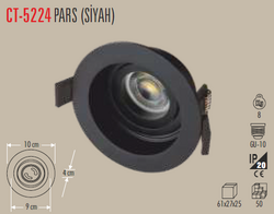 CT-5224 Pars Sıva Altı Armatür Boş Kasa - Thumbnail