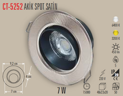 CATA - CT-5252 Akik Led Spot (1)