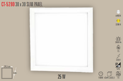 CT-5280 / 30X30 Slim Led Panel 25w - Thumbnail