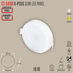CT-5660 X-Plus Slim Led Panel 10w - Thumbnail