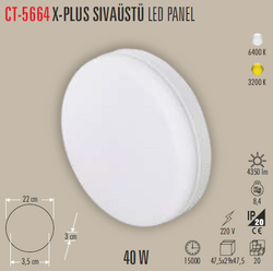 CATA - CT-5664 X-Plus Slim Led Panel 40w (1)