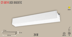 CATA - CT-5814 Luca Magnetic Ray Armatür 24w (1)