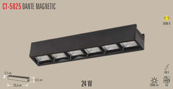 CT-5825 Dante Magnetic Ray Armatür 24w - Thumbnail
