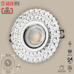 CATA - CT-6639 İpek Cam Spot (1)