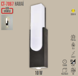 CT-7067 Hawai Led Duvar Aplik 10w - Thumbnail