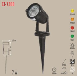 CATA - CT-7300 / BAHÇE / ÇİM ARMATÜR / 7W (1)