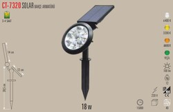 CATA - CT-7320 / SOLAR / BAHÇE / ÇİM ARMATÜR / 18W (1)