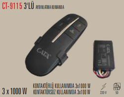 CATA - CT-9115 3'Lü Aydınlatma Kumandası (1)