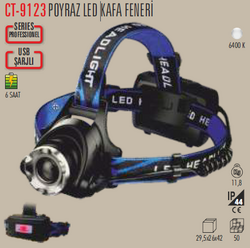 CATA - CT-9123 Poyraz Led Kafa Feneri (1)