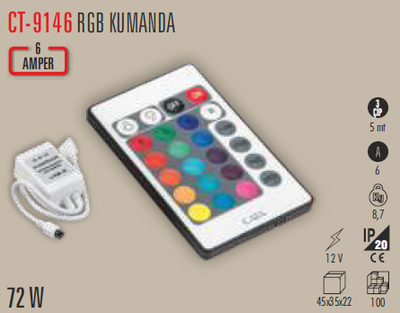 CT-9146 RGB Kumanda 6a