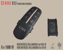 CATA - CT-9151 6'Lı Aydınlatma Kumandası (1)