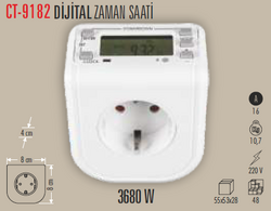 CATA - CT-9182 Dijital Zaman Saati 3680w (1)