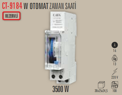 CATA - CT-9184 W Otomat Zaman Saati 3500w (1)