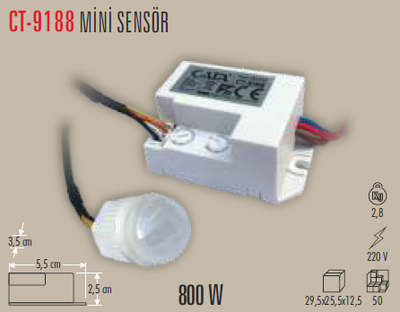 CT-9188 Mini Sensör