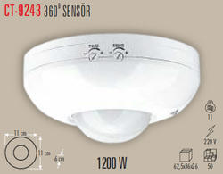 CT-9243 360° Sensör - Thumbnail