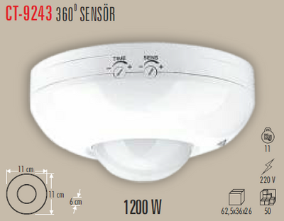 CT-9243 360° Sensör